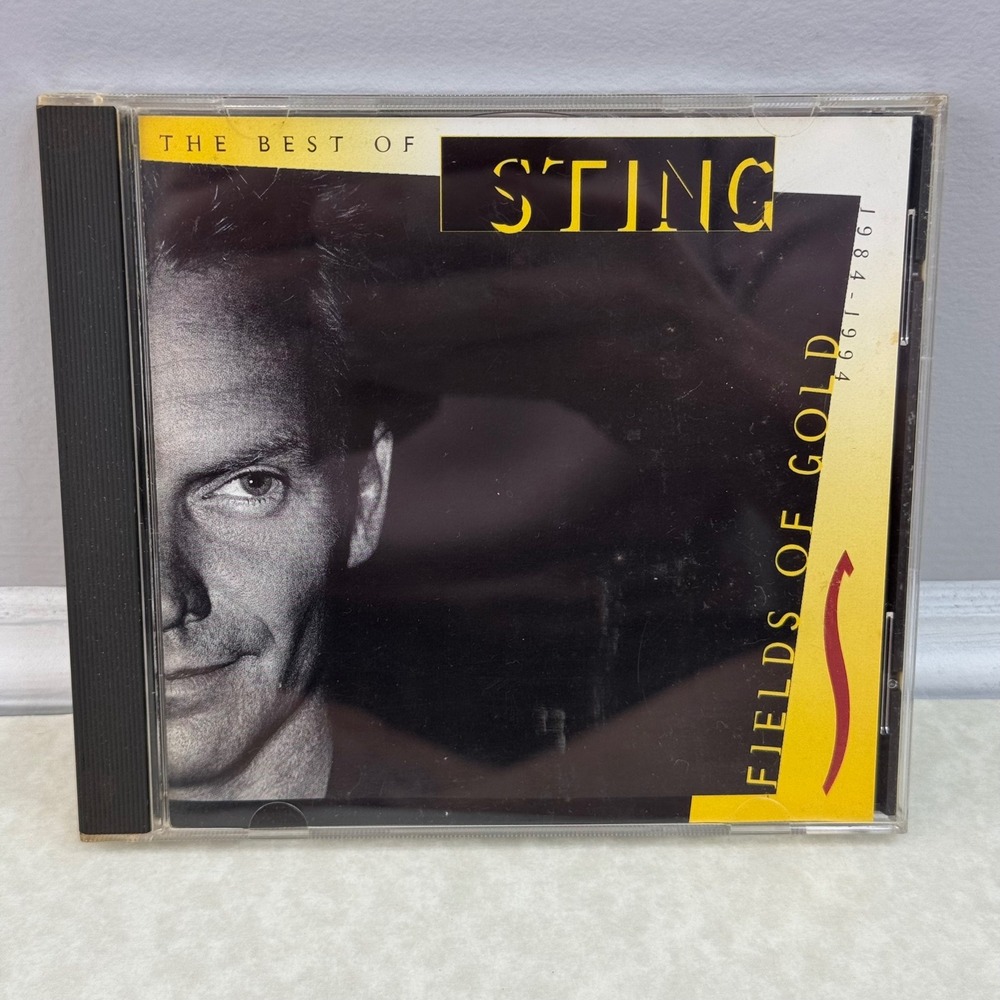 The Best of Sting: Fields of Gold 1984-1994 (CD, 1994) Compilation Pop Rock